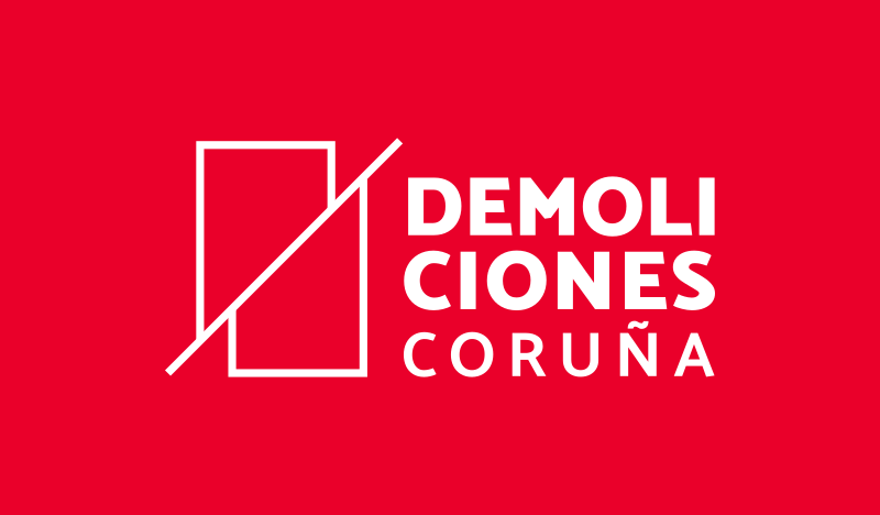 Corporate identity of Demoliciones Coruña