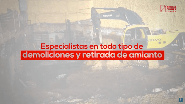 Video de producto Demoliciones Coruña