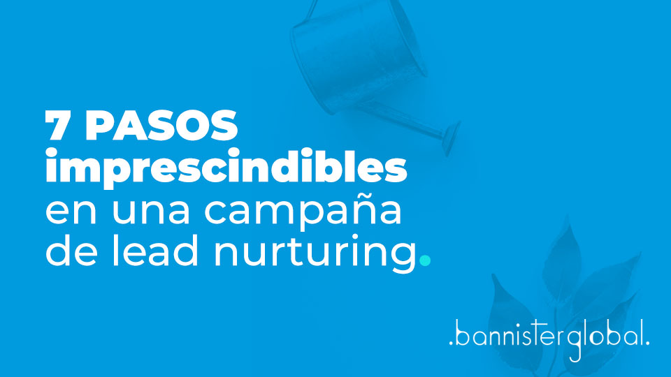 7 pasos imprescindibles en una campaña de lead nurturing