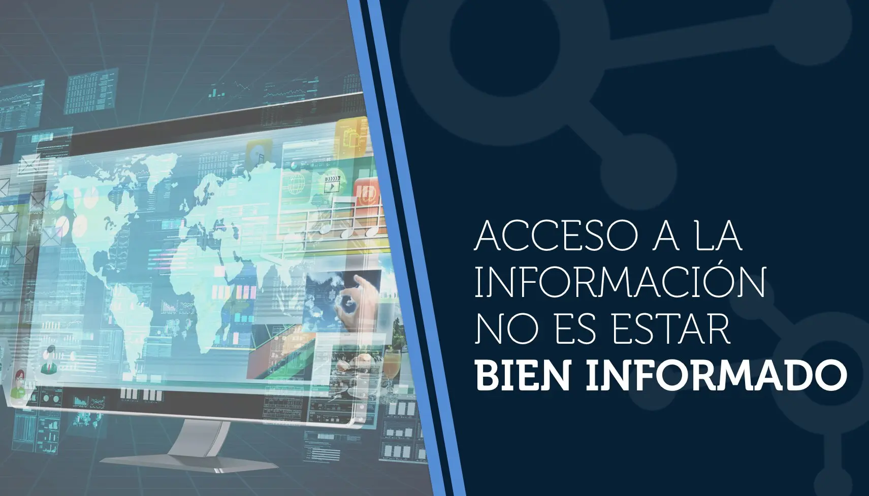 Acceso a la información no es estar informado