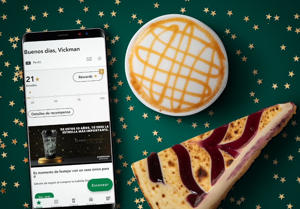 Starbucks: fidelización y personalización en tiempo real