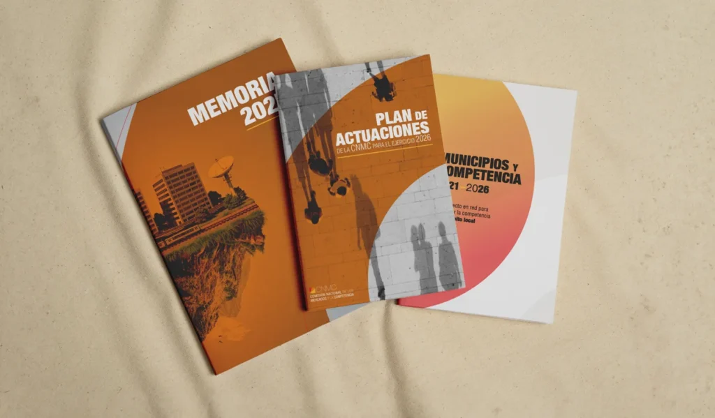 Creatividad y diseño gráfico para la Comisión Nacional de los Mercados y la Competencia (CNMC)